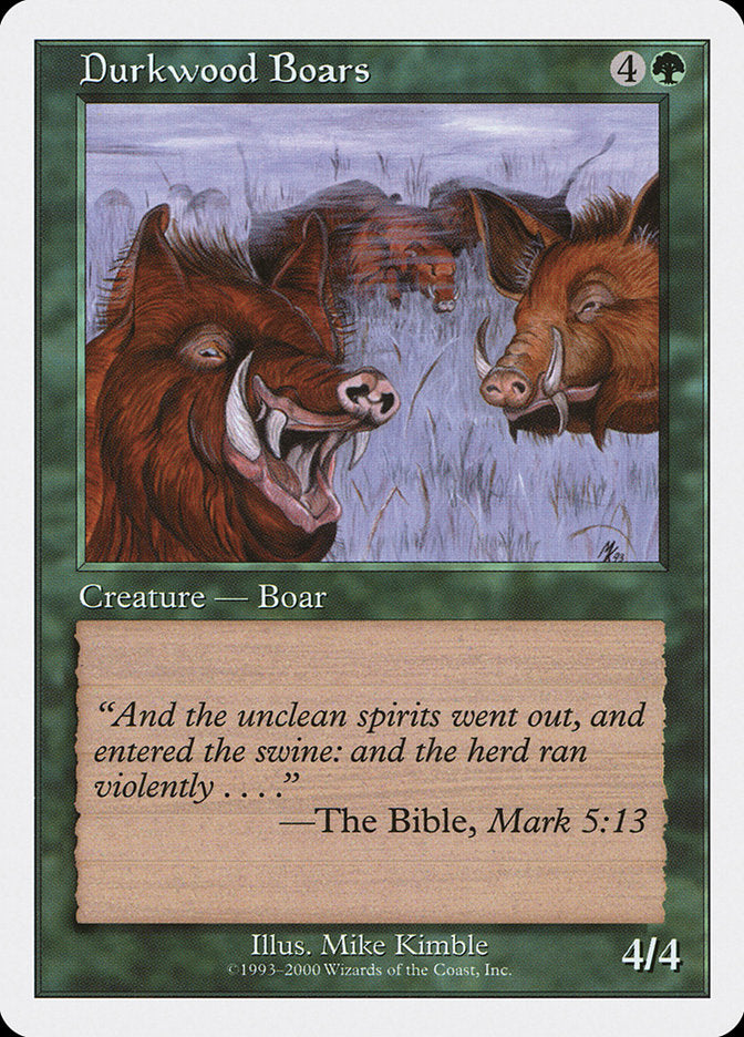 Durkwood Boars [Starter 2000] | Webway Games