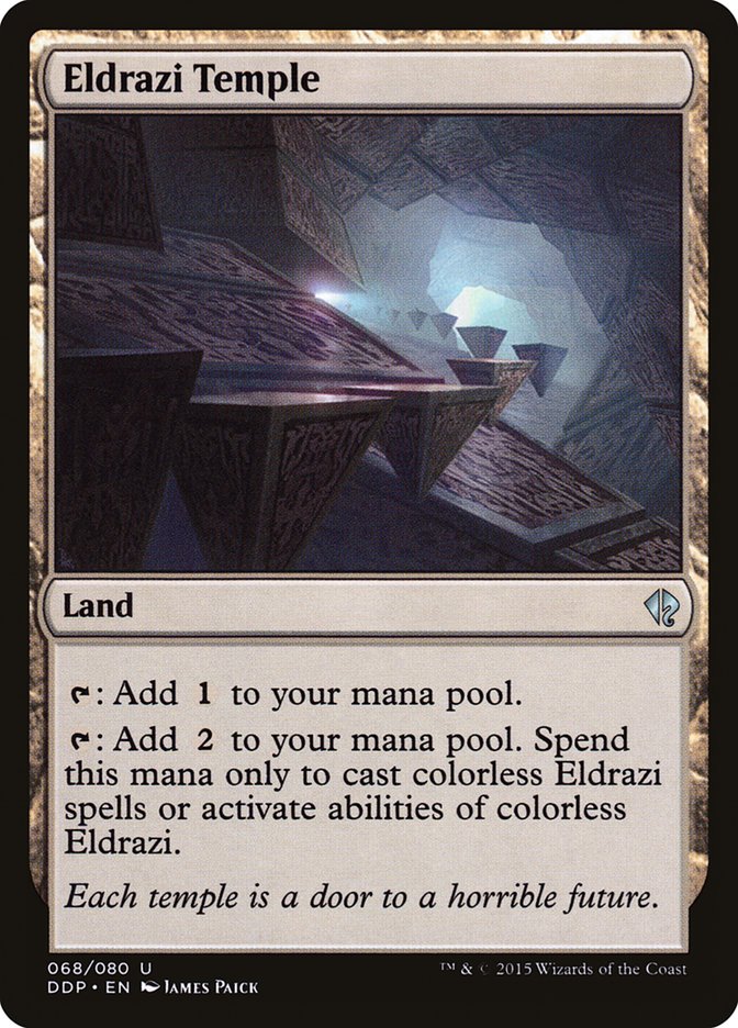Eldrazi Temple [Duel Decks: Zendikar vs. Eldrazi] | Webway Games
