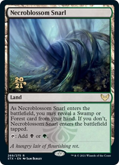 Necroblossom Snarl [Strixhaven: School of Mages Prerelease Promos] | Webway Games