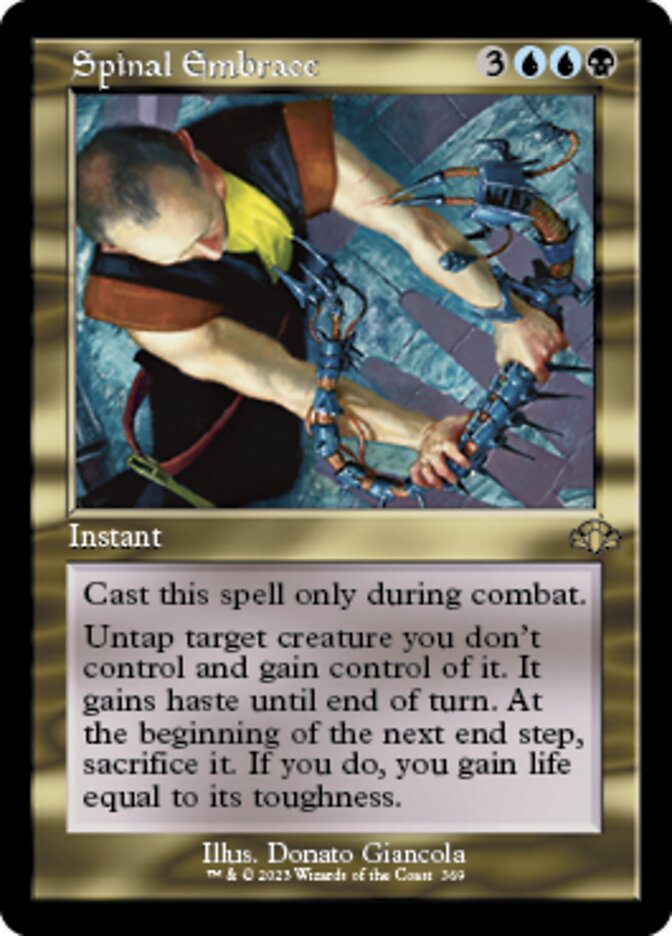Spinal Embrace (Retro) [Dominaria Remastered] | Webway Games