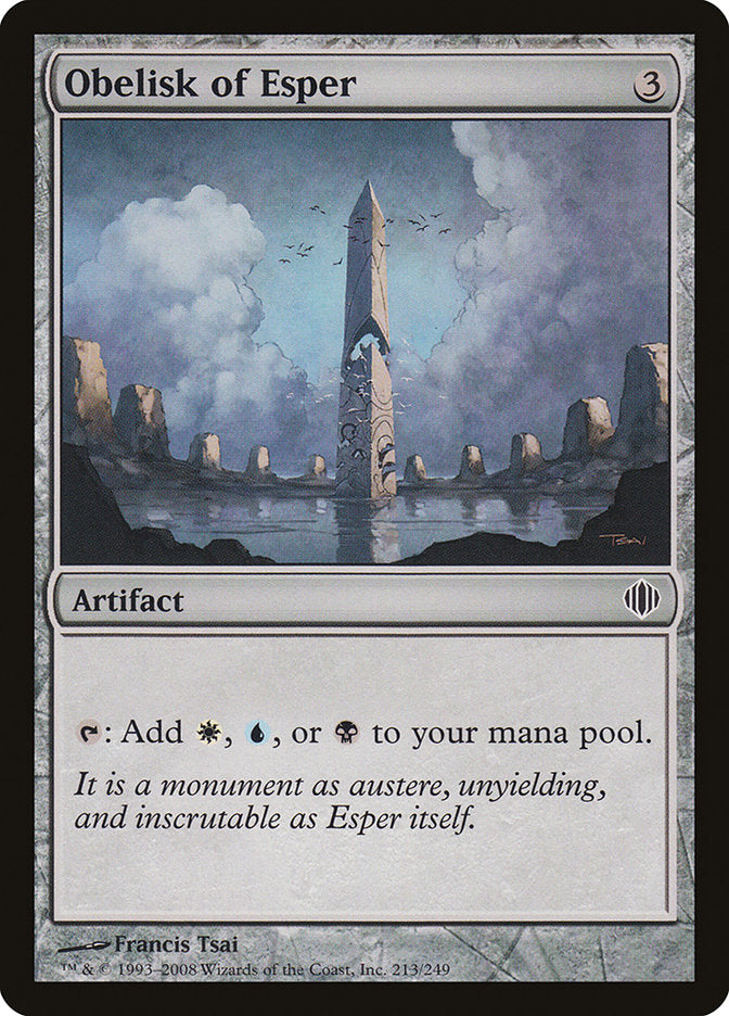 Obelisk of Esper [Shards of Alara] | Webway Games