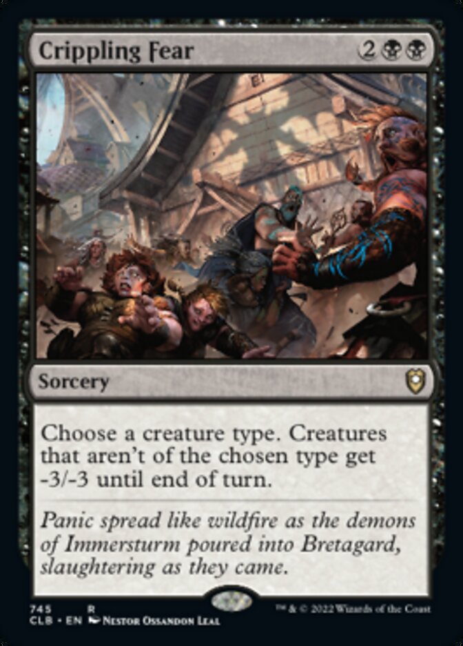 Crippling Fear [Commander Legends: Battle for Baldur's Gate] | Webway Games