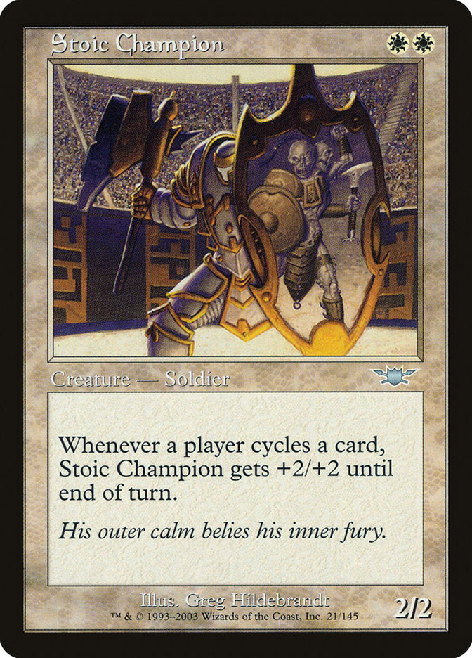 Stoic Champion [Legions] | Webway Games