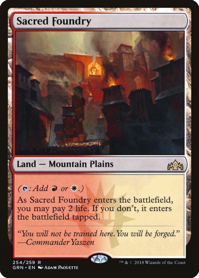 Sacred Foundry [Guilds of Ravnica] | Webway Games