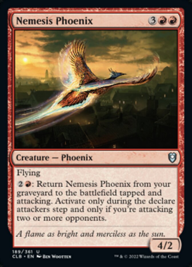 Nemesis Phoenix [Commander Legends: Battle for Baldur's Gate] | Webway Games