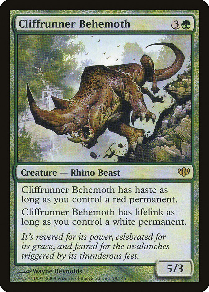 Cliffrunner Behemoth [Conflux] | Webway Games