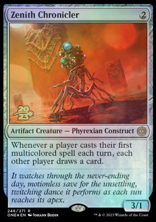 Zenith Chronicler [Phyrexia: All Will Be One Prerelease Promos] | Webway Games