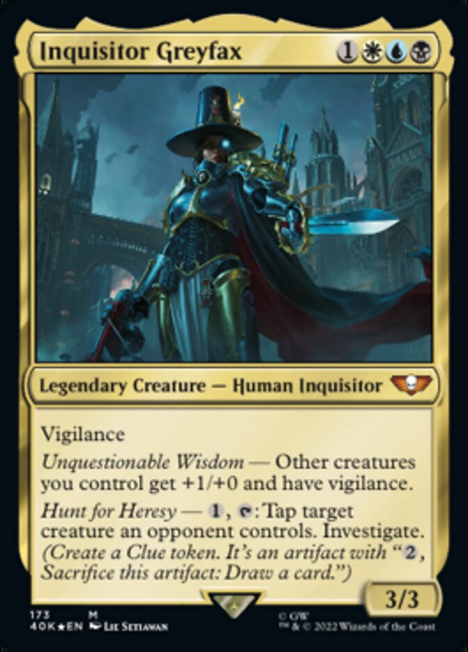 Inquisitor Greyfax (173) [Universes Beyond: Warhammer 40,000] | Webway Games