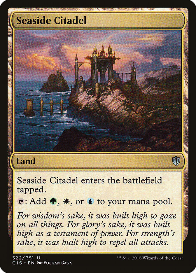 Seaside Citadel [Commander 2016] | Webway Games