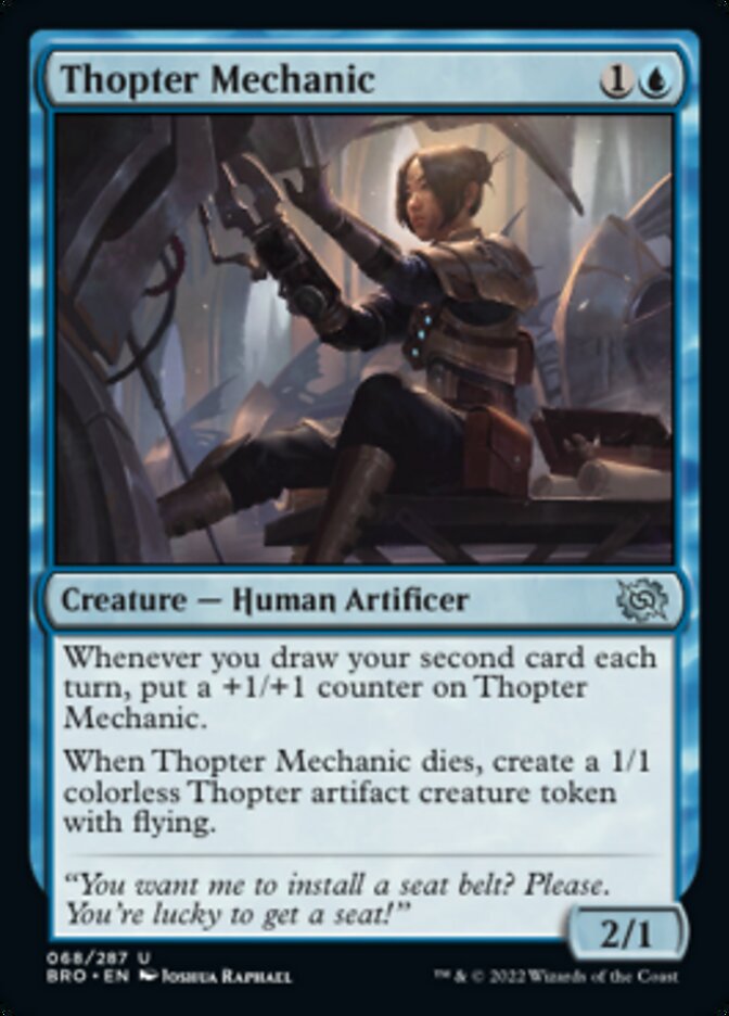 Thopter Mechanic [The Brothers' War] | Webway Games