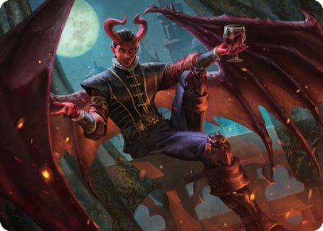 Raphael, Fiendish Savior Art Card (40) [Commander Legends: Battle for Baldur's Gate Art Series] | Webway Games