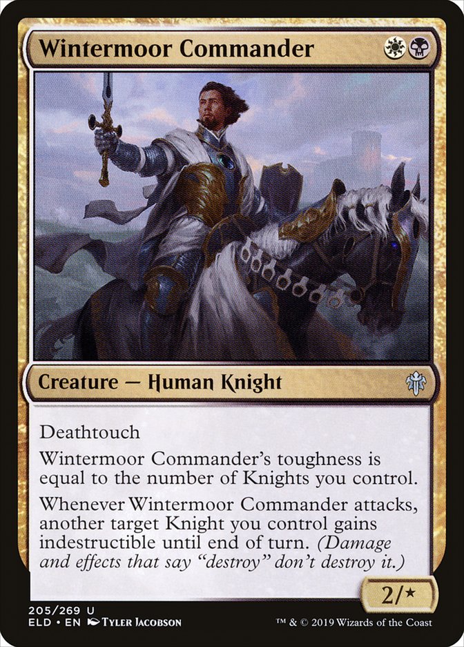 Wintermoor Commander [Throne of Eldraine] | Webway Games