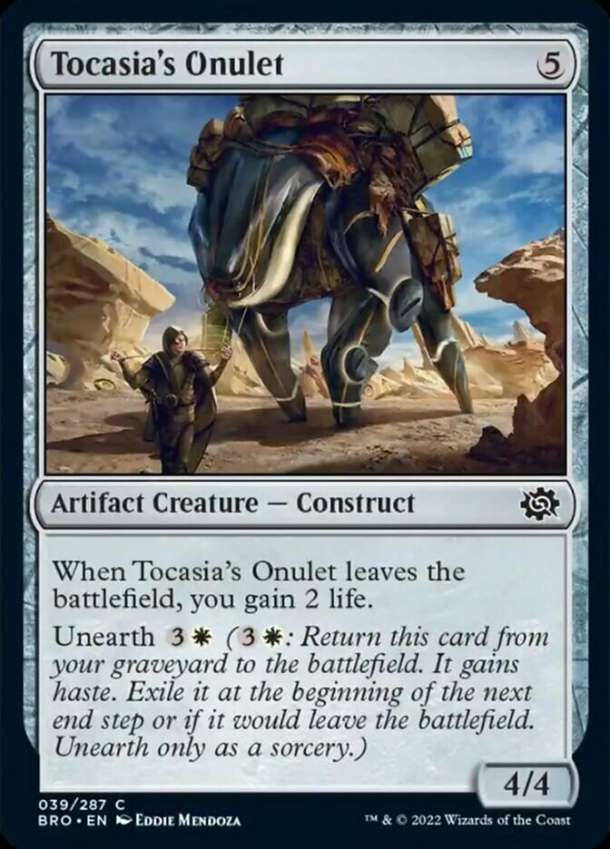 Tocasia's Onulet [The Brothers' War] | Webway Games