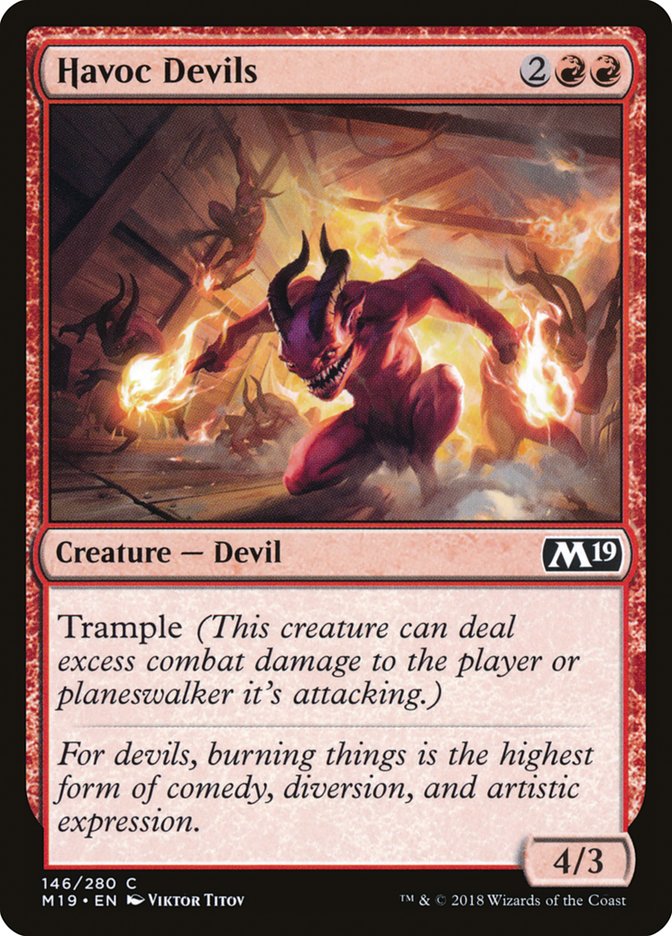 Havoc Devils [Core Set 2019] | Webway Games