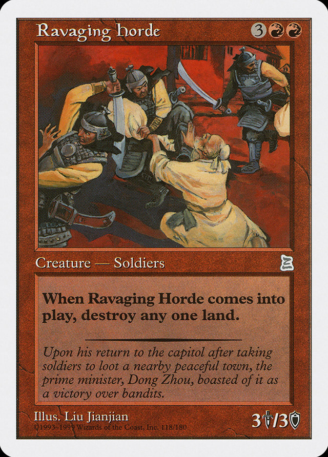 Ravaging Horde [Portal Three Kingdoms] | Webway Games