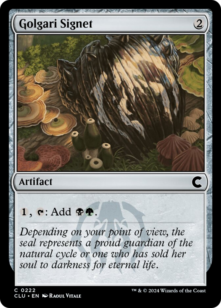 Golgari Signet [Ravnica: Clue Edition] | Webway Games