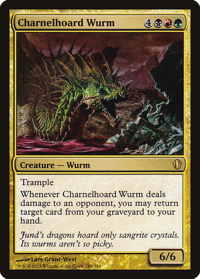 Charnelhoard Wurm [Commander 2013] | Webway Games