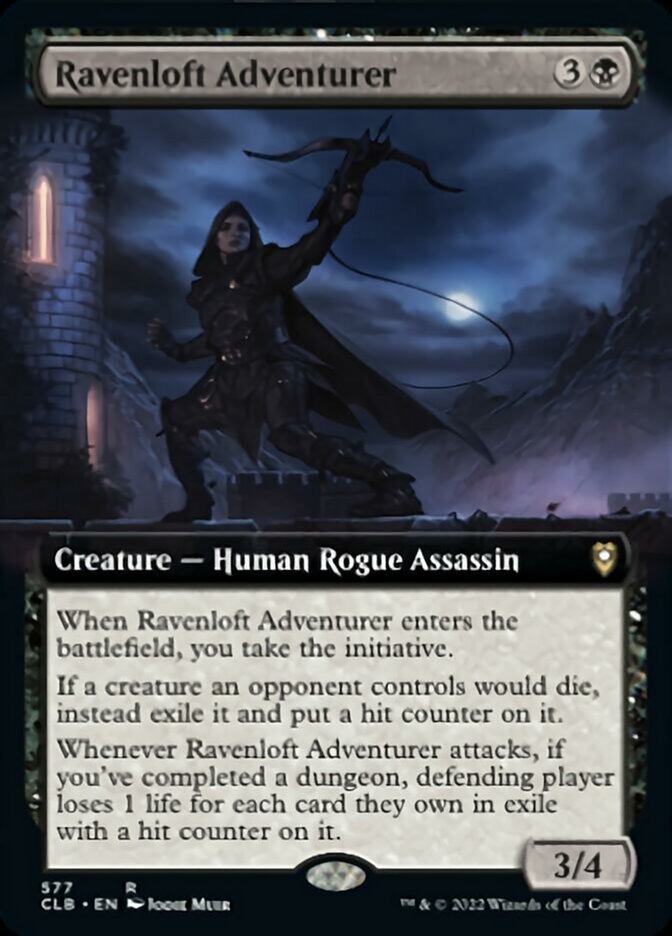 Ravenloft Adventurer (Extended Art) [Commander Legends: Battle for Baldur's Gate] | Webway Games