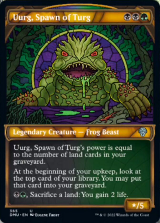 Uurg, Spawn of Turg (Showcase Textured) [Dominaria United] | Webway Games