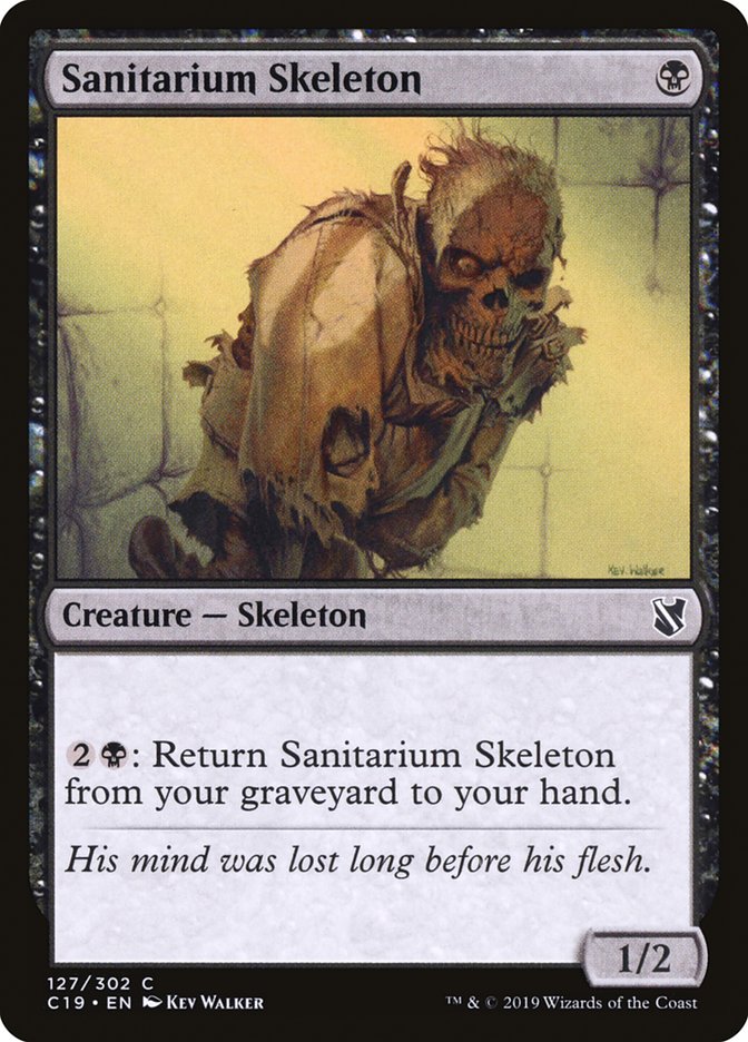 Sanitarium Skeleton [Commander 2019] | Webway Games