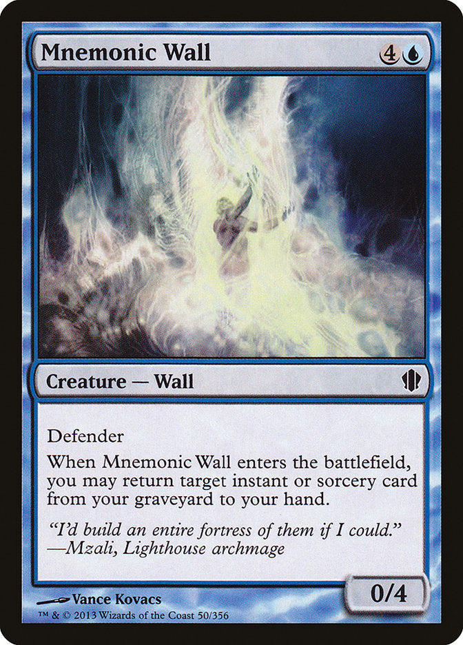 Mnemonic Wall [Commander 2013] | Webway Games
