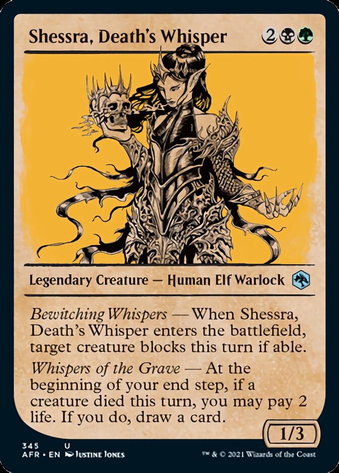 Shessra, Death's Whisper (Showcase) [Dungeons & Dragons: Adventures in the Forgotten Realms] | Webway Games