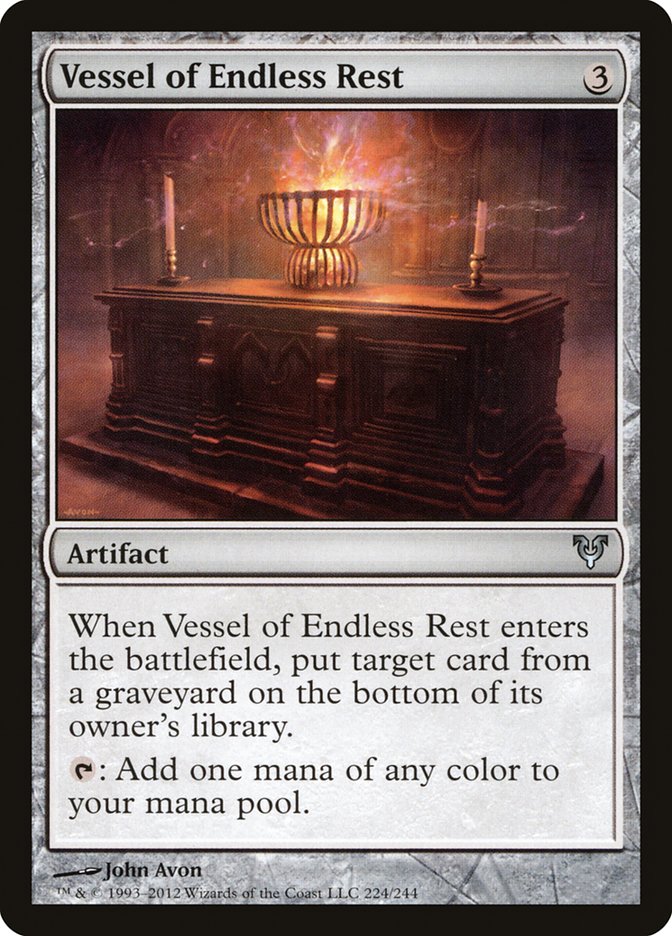 Vessel of Endless Rest [Avacyn Restored] | Webway Games