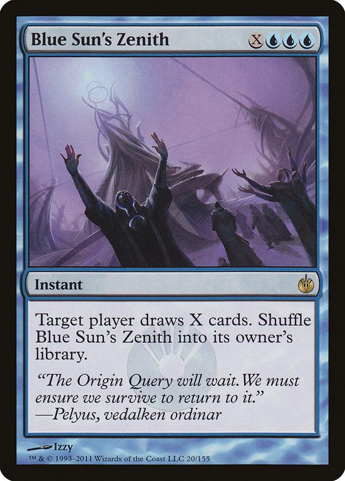 Blue Sun's Zenith [Mirrodin Besieged] | Webway Games
