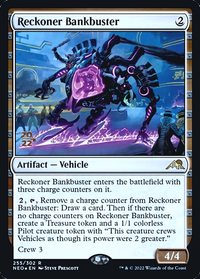 Reckoner Bankbuster [Kamigawa: Neon Dynasty Prerelease Promos] | Webway Games