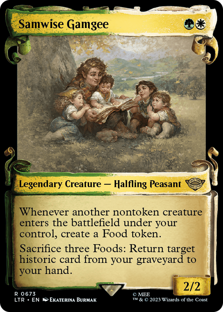 Samwise Gamgee [The Lord of the Rings: Tales of Middle-Earth Showcase Scrolls] | Webway Games