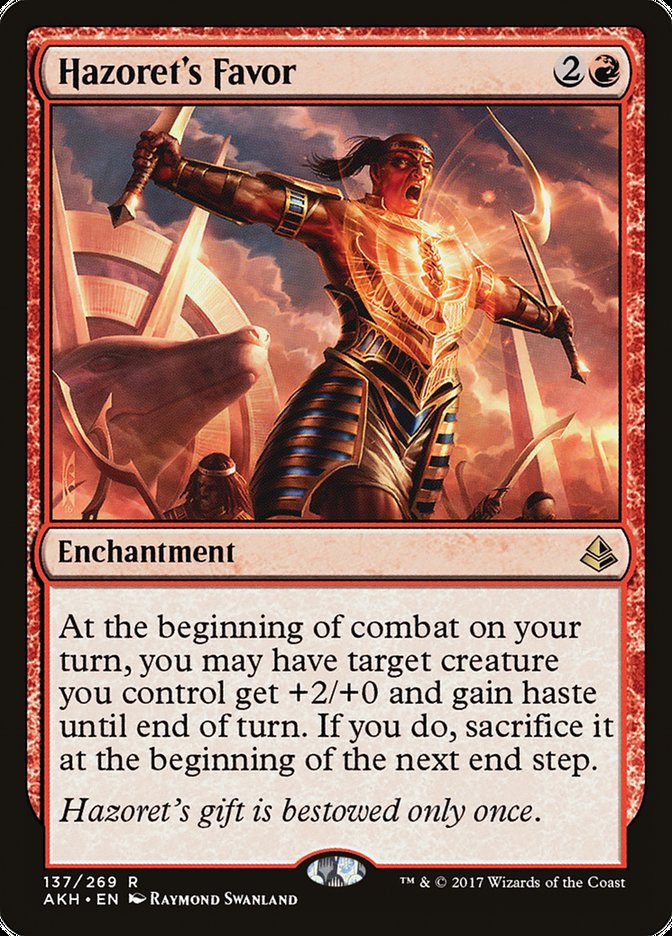 Hazoret's Favor [Amonkhet] | Webway Games