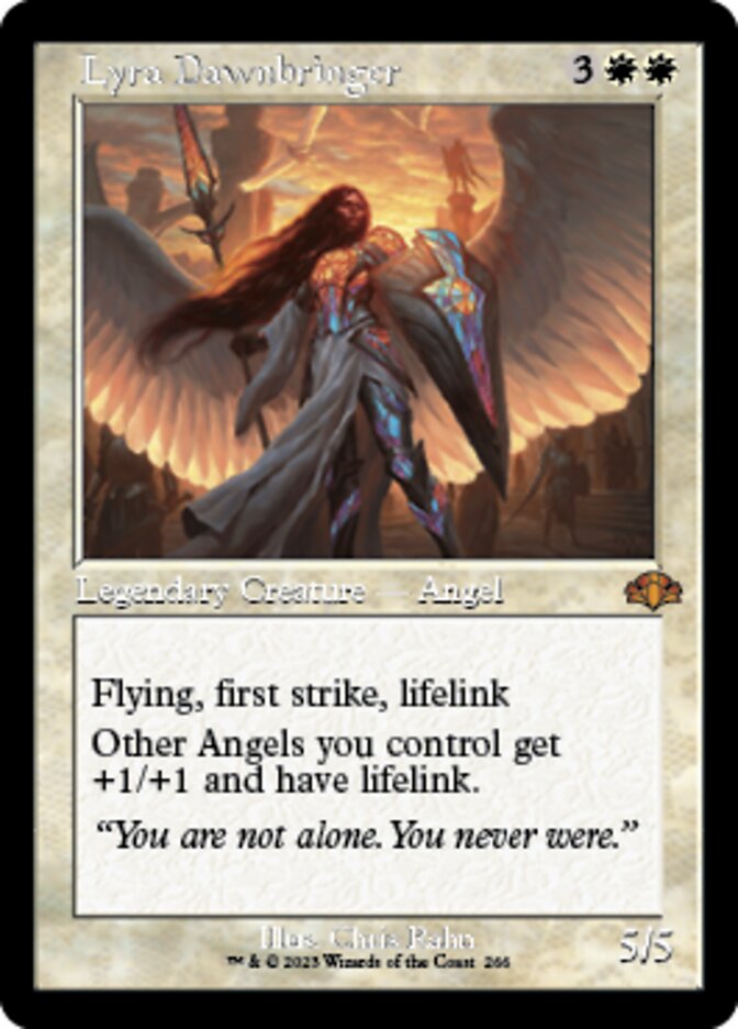 Lyra Dawnbringer (Retro) [Dominaria Remastered] | Webway Games