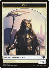 Angel // Cat Double-sided Token [Commander 2014 Tokens] | Webway Games