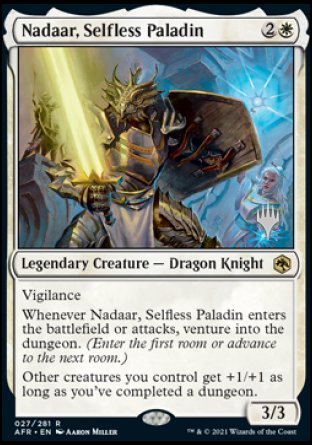 Nadaar, Selfless Paladin (Promo Pack) [Dungeons & Dragons: Adventures in the Forgotten Realms Promos] | Webway Games