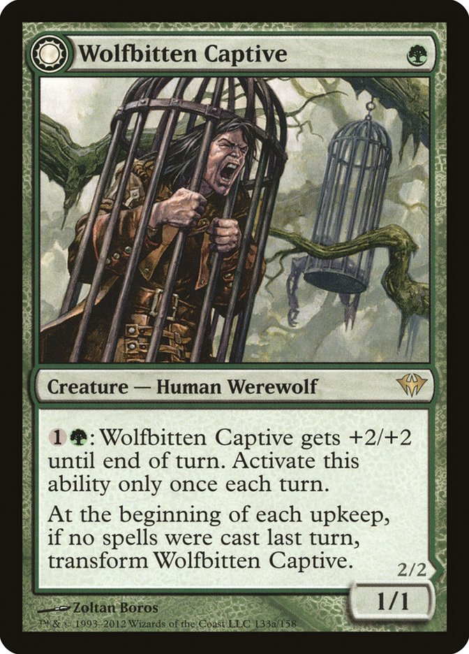 Wolfbitten Captive // Krallenhorde Killer [Dark Ascension] | Webway Games