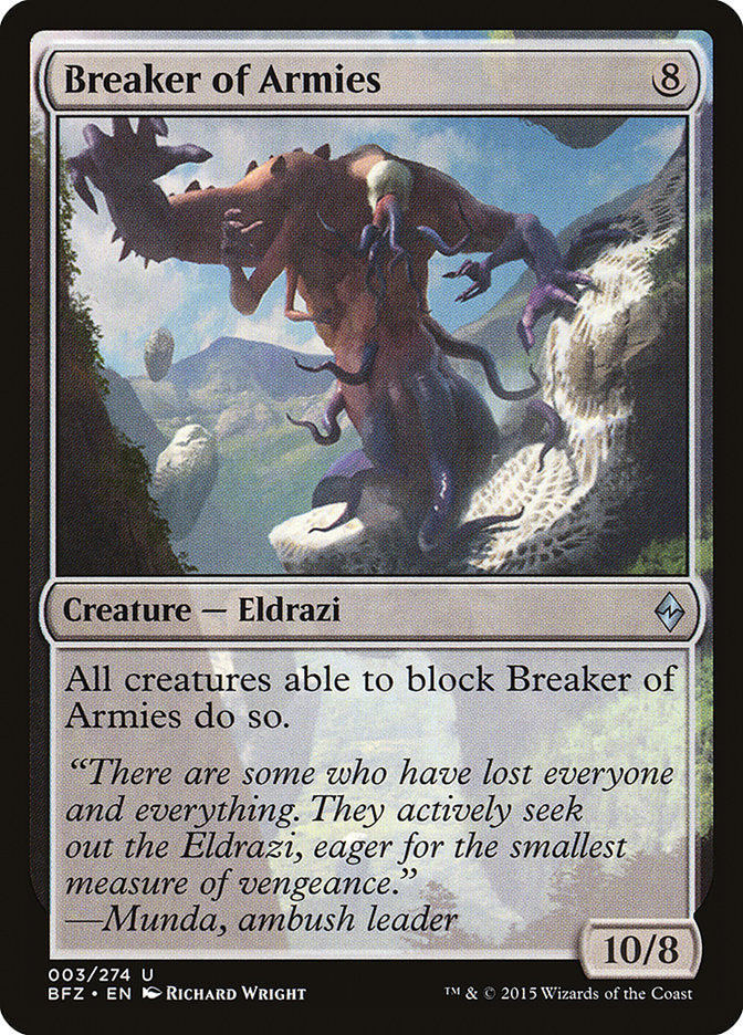 Breaker of Armies [Battle for Zendikar] | Webway Games