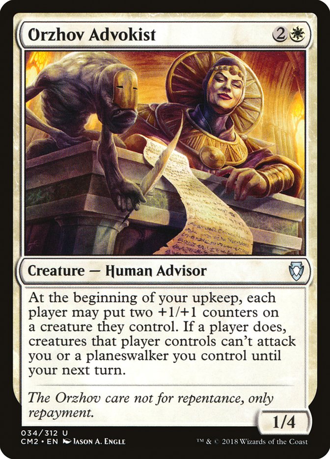 Orzhov Advokist [Commander Anthology Volume II] | Webway Games