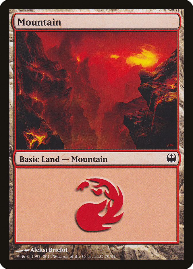 Mountain (#79) [Duel Decks: Knights vs. Dragons] | Webway Games