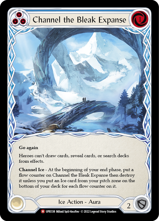 Channel the Bleak Expanse [UPR138] (Uprising)  Rainbow Foil | Webway Games