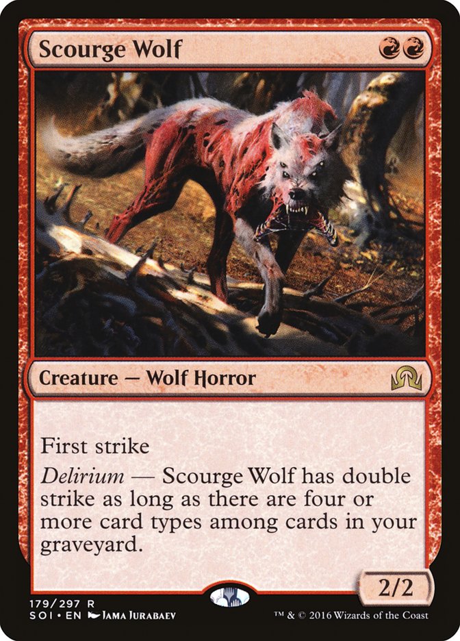 Scourge Wolf [Shadows over Innistrad] | Webway Games