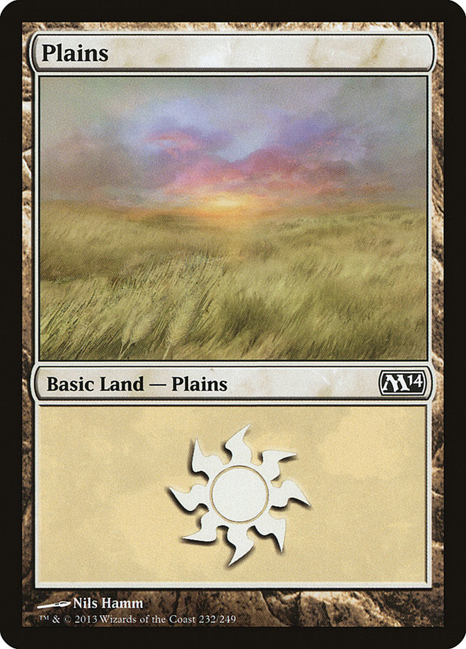 Plains (#232) [Magic 2014] | Webway Games