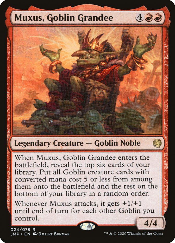 Muxus, Goblin Grandee [Jumpstart] | Webway Games