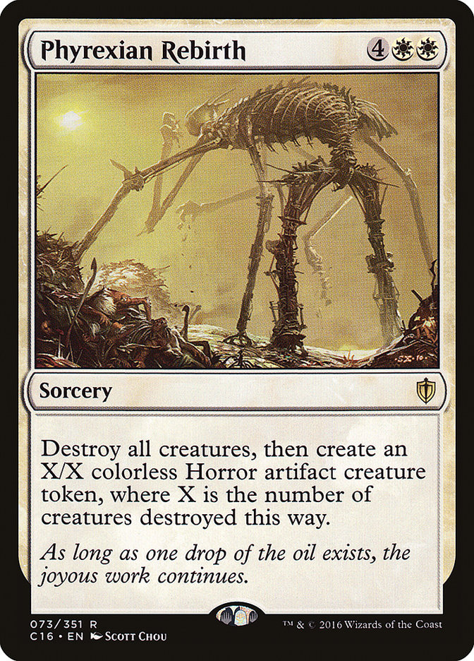 Phyrexian Rebirth [Commander 2016] | Webway Games