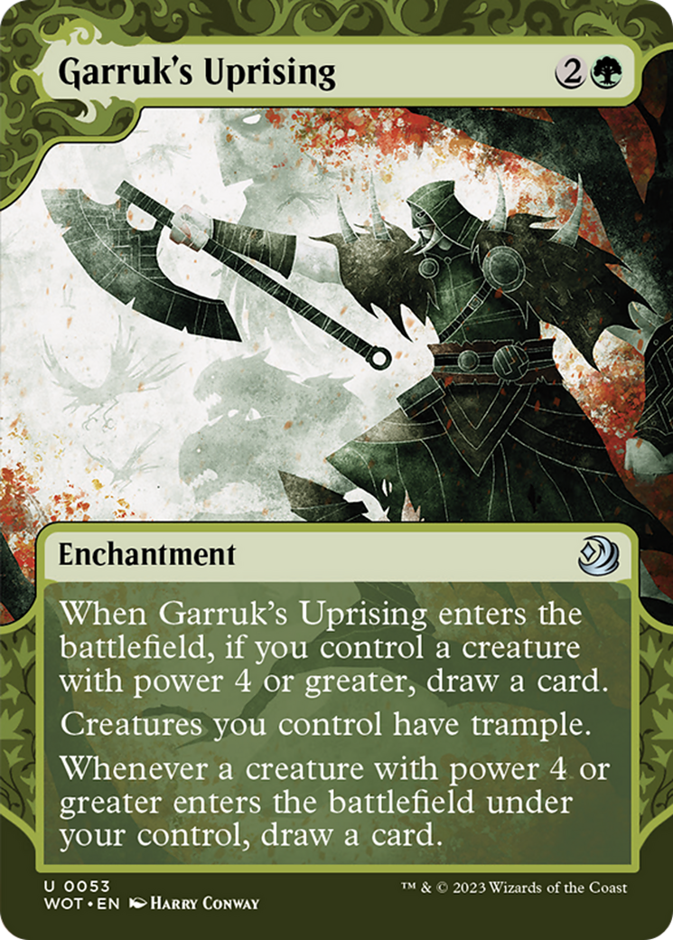Garruk's Uprising [Wilds of Eldraine: Enchanting Tales] | Webway Games