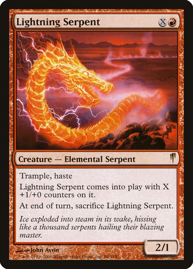 Lightning Serpent [Coldsnap] | Webway Games