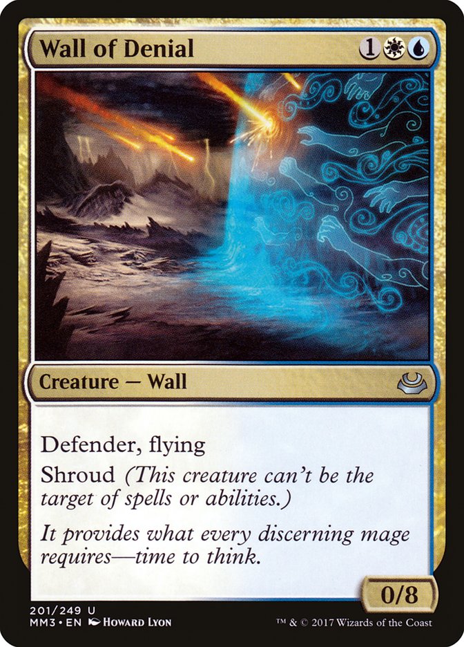 Wall of Denial [Modern Masters 2017] | Webway Games