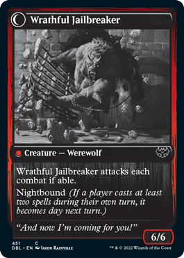 Weary Prisoner // Wrathful Jailbreaker [Innistrad: Double Feature] | Webway Games