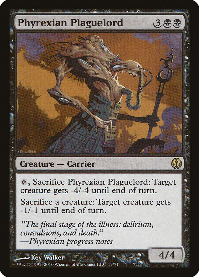 Phyrexian Plaguelord [Duel Decks: Phyrexia vs. the Coalition] | Webway Games