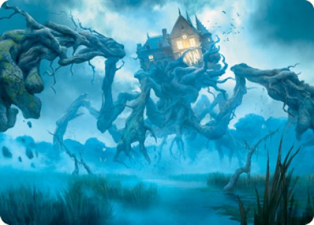 Creeping Inn Art Card [Innistrad: Midnight Hunt Art Series] | Webway Games