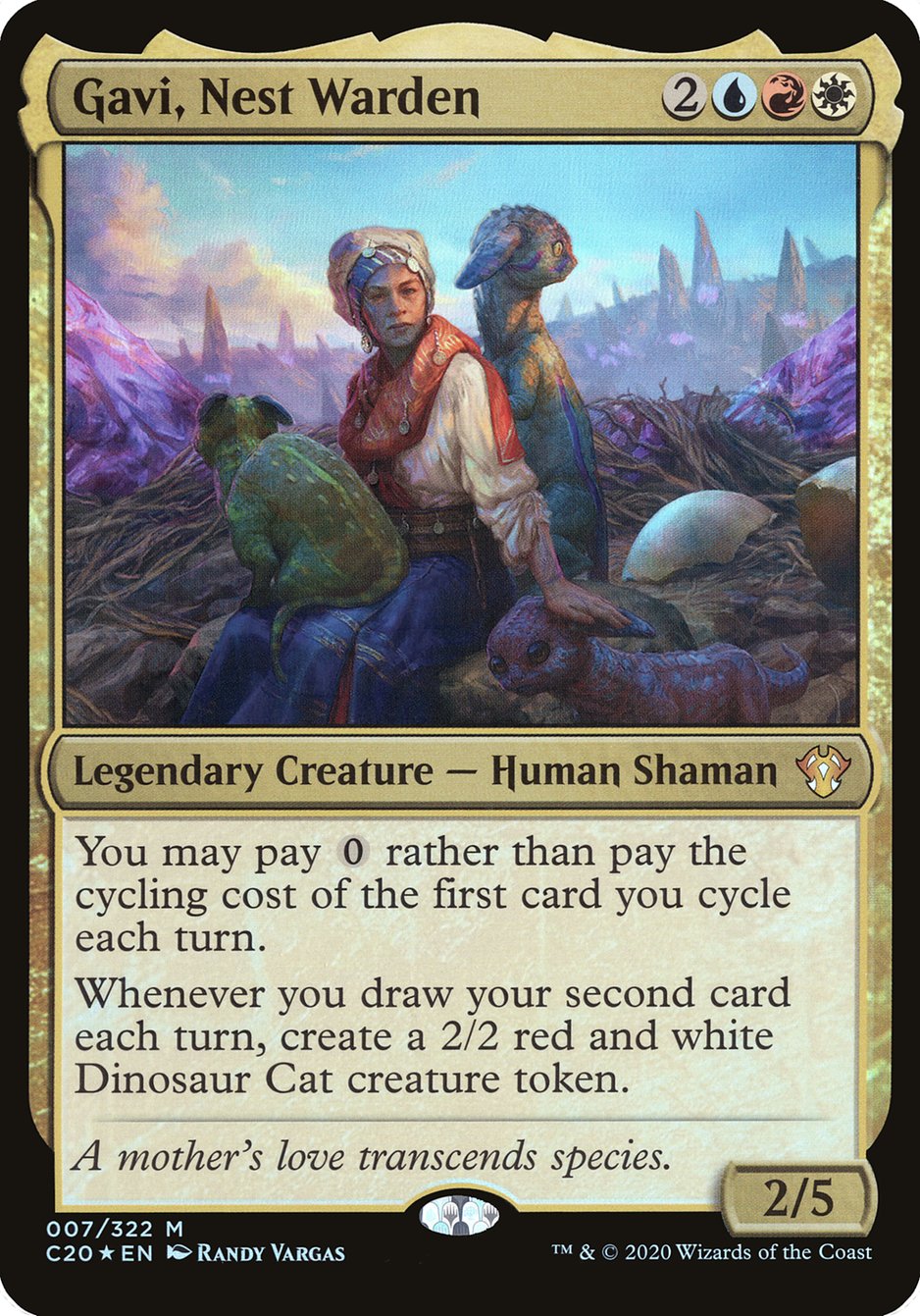 Gavi, Nest Warden (Commander 2020) [Oversize Cards] | Webway Games